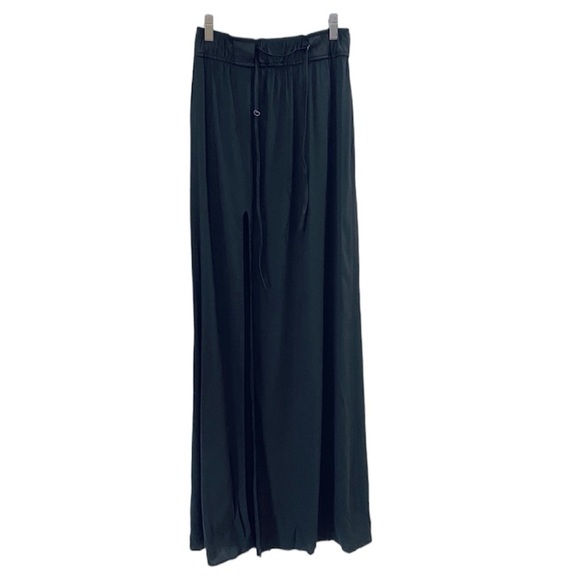 Helmut Lang leather band maxi skirt NEW - Picture 1 of 7